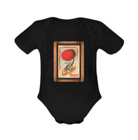 ♥ Personalized Tomato Bicycle Baby Boy Onesie Short and Long Sleeve♥