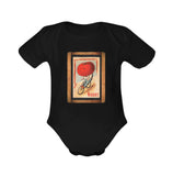 ♥ Personalized Tomato Bicycle Baby Boy Onesie Short and Long Sleeve♥