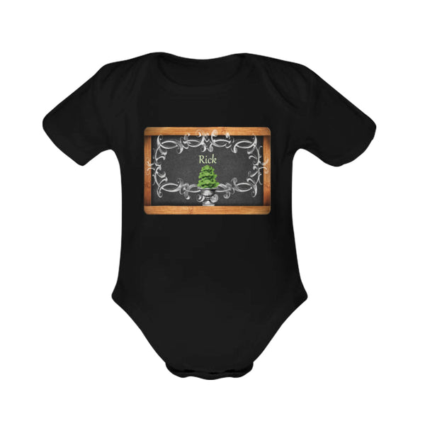 ♥ Personalized Beautiful Scroll with Urn Baby Onesie Short and Long Sleeve♥