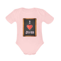 ♥Cutie I love Jesus Baby Girl Onesie♥