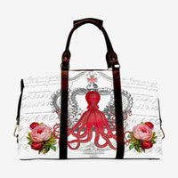 Red Octopus Crown Luggage