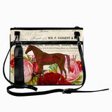 Horse and Roses Crossbody Bags