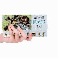 ♥Alice in Wonderland We're All Mad Here Women's Wallets