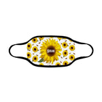 Personalized Sunflower Face Mask